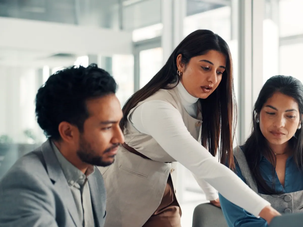 Technology professionals working together for Noida recruitment